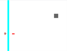 Your a ship that's trying to destroy some asteroids