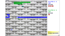Snake game for 2 players!