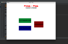 The Pong arcade game made in pygame.. remaded