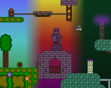 Solve environmental puzzles with a diverse cast of rollerbots. No blood, no alien abduction, no can-can music.