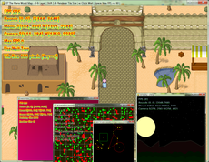Gummworld2 is a pygame framework for a scrolling game, where the map is larger than the display. It emphasizes simplicity and performance.