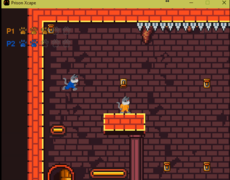 Prison XCape is a 2D platformer game that is made using a simple game engine built on the PyGame framework.
