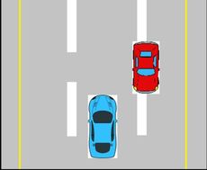 A basic, "dodge the cars", side scroller game.