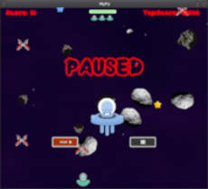 a space shoot em up style game
<iframe width="560" height="315" src="https://www.youtube.com/embed/Z9gSYQl8i-8" frameborder="0" allow="accelerometer; autoplay; encrypted-media; gyroscope; picture-in-picture" allowfullscreen></iframe>