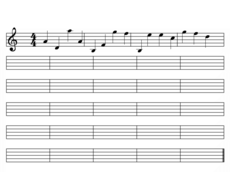 A toy to learn and mess around with pygame and practice sight reading music.