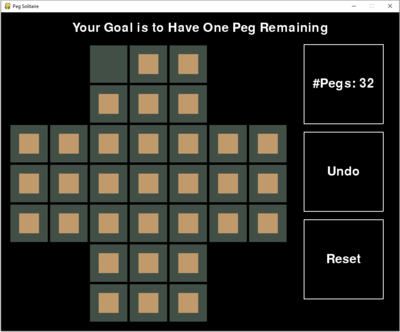 star peg solitaire soultion star peg solitaire soultion