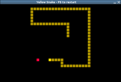 Snake game with PyGame