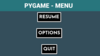 Pygame Menu