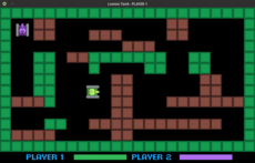 a simple shooter with tanks