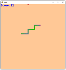 My version of the classic Snake game made in PyGame