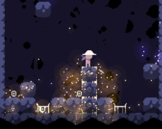 Don't get crushed by the collapsing cave!