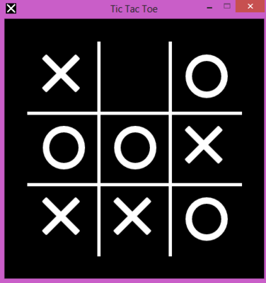 Pygame tic-tac-toe mac os update