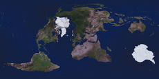 A small GPU-accelerated demonstration of the equirectangular projection. The program distorts this map projection to show what it would look like if it were centered somewhere else.