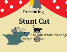 "My first cat was named Speedy. Because when he went into one of those crazy dashes across the house, he'd run all along the backrest of the couch, like one of those motorcycle stuntperson. On a near-vertical surface."