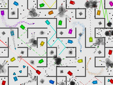 The only thing you do in the game is to navigate on a 2-D map, and fire.