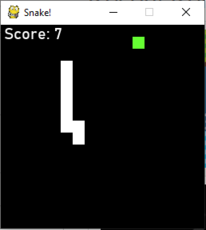 Snake. In Python. As it should be.