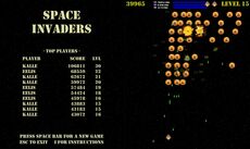 Space Invaders is a classic arcade game from 1978. This Python / Pygame version includes hordes of aliens, bosses, ufos, and power ups; the game gets tougher level by level. 