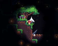 Explore the underground world as a mushroom!