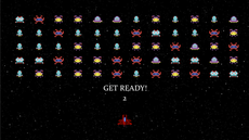 Space invaders coded in PyGame
